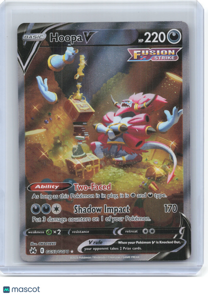 2023 Pokemon—Hoopa V #GG53/GG70 Crown Zenith: Galarian Gallery—UR Foil (LP)