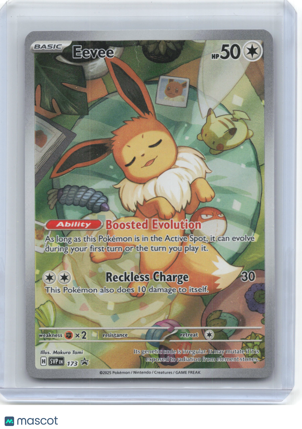 2025 Pokemon—Eevee #SVP EN 173 Scarlet & Violet Promo Cards—BSP Foil