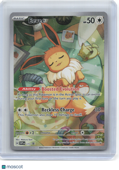 2025 Pokemon—Eevee #SVP EN 173 Scarlet & Violet Promo Cards—BSP Foil