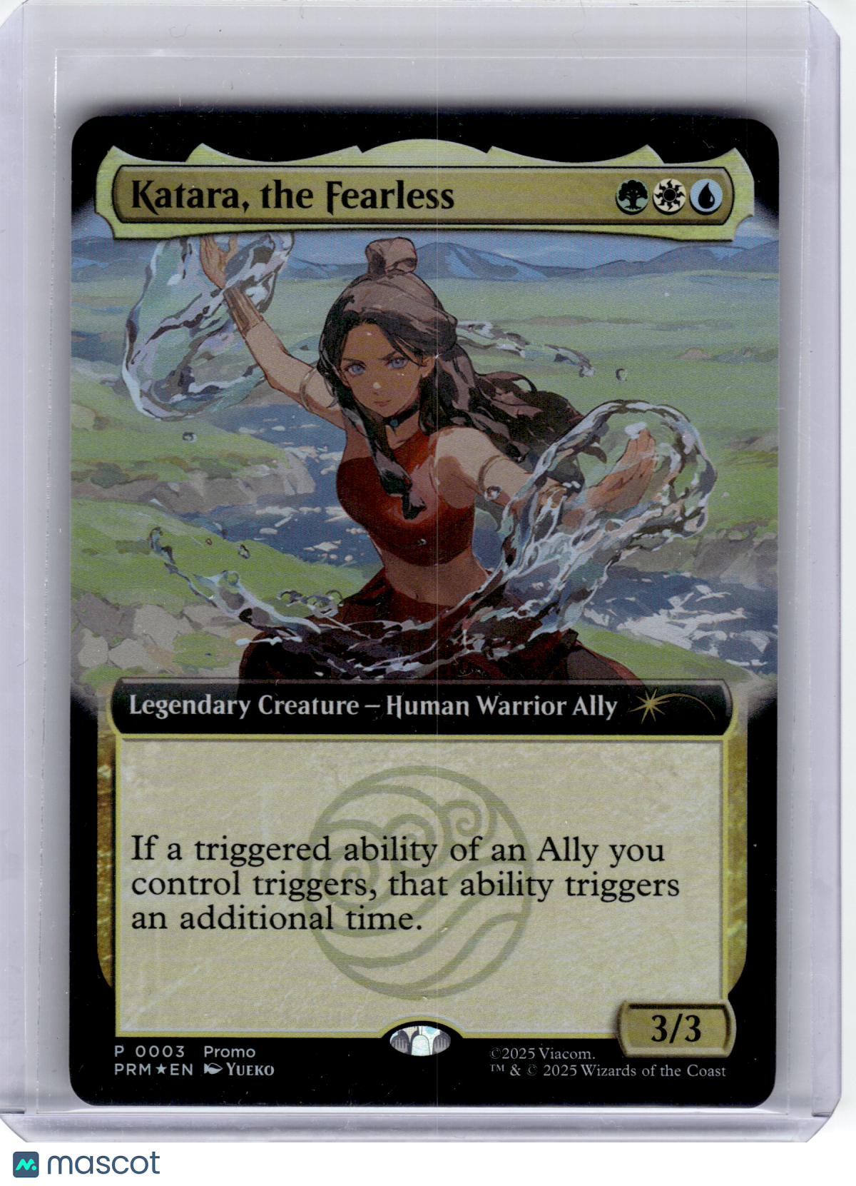 2025 MTG—Katara, the Fearless (Ext Art) #0003 Media Promos—Foil (SDCC 2025)