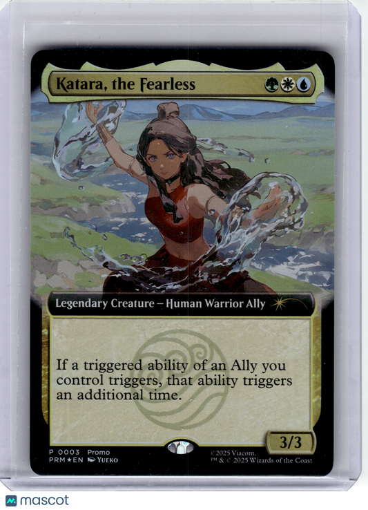 2025 Magic: The Gathering—Katara #3 Media Promos—Promo Foil (Extended Art)