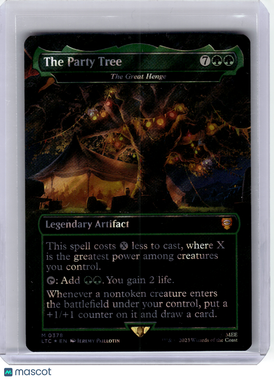 2023 Magic: The Gathering—The Great Henge The Party Tree #378 LTC—M Surge Foil