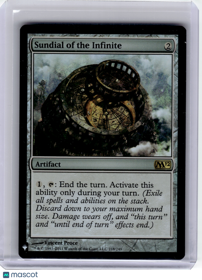 2026 MagicTG—Sundial of the Infinite #218/249 The List Reprints—Rare Foil