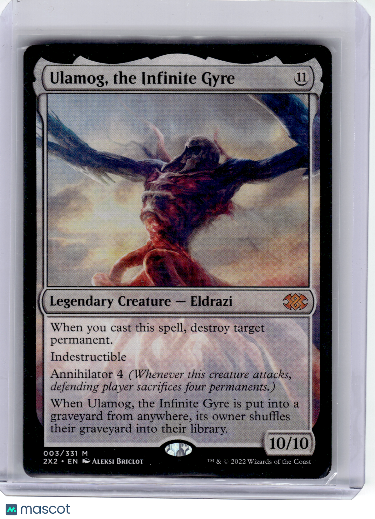 2022 Magic: The Gathering—Ulamog, the Infinite Gyre #3 Double Masters—M Non-Foil