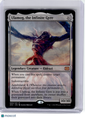 2022 Magic: The Gathering—Ulamog, the Infinite Gyre #3 Double Masters—M Non-Foil