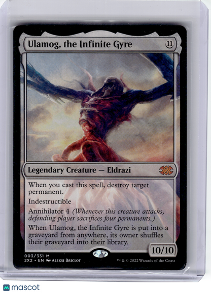 2022 Magic: The Gathering—Ulamog, the Infinite Gyre #3 Double Masters—M Non-Foil