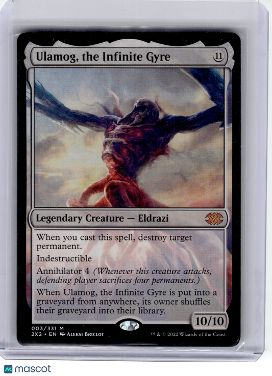 2022 Magic: The Gathering—Ulamog, the Infinite Gyre #3 Double Masters—M Non-Foil
