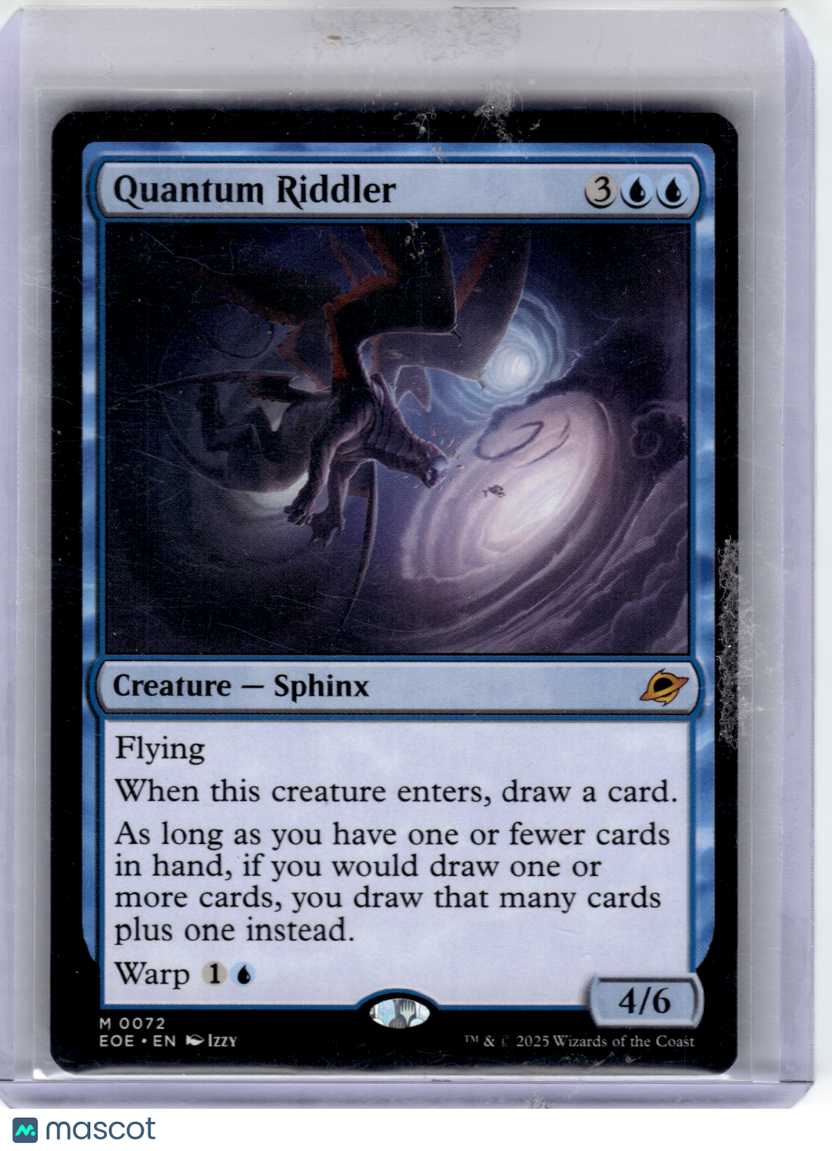 2025 Magic: The Gathering—Quantum Riddler #72 Edge of Eternities—Mythic Non-Foil