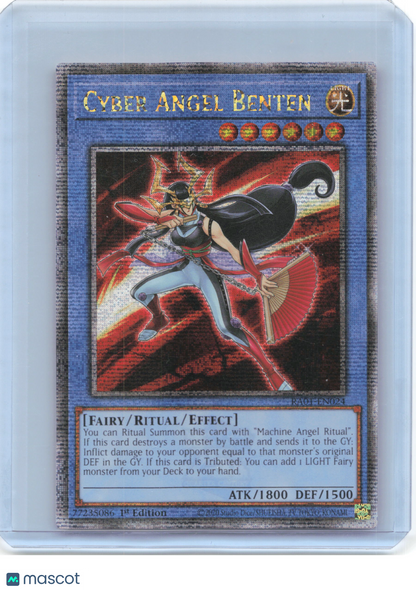 2023 Yu-Gi-Oh! TCG—Cyber Angel Benten #RA01-EN024 (RA01)—QCSR Foil