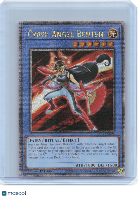 2023 Yu-Gi-Oh! TCG—Cyber Angel Benten #RA01-EN024 (RA01)—QCSR Foil