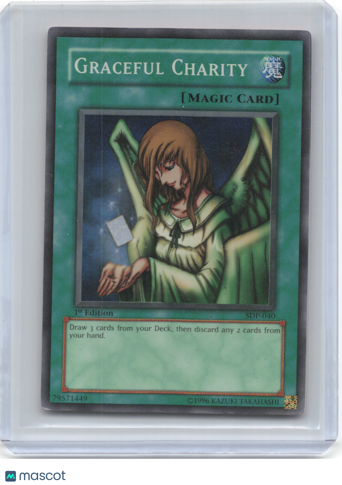 2003 Yu-Gi-Oh!—Graceful Charity #SDP-040 Starter Deck: Pegasus—SR Foil (LP)