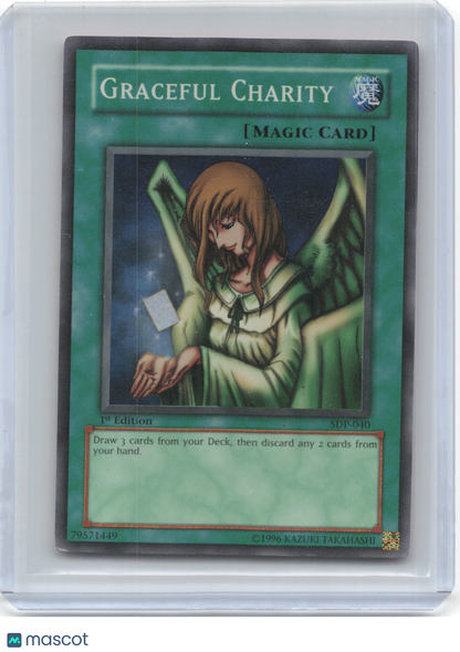 2003 Yu-Gi-Oh!—Graceful Charity #SDP-040 Starter Deck: Pegasus—SR Foil (LP)