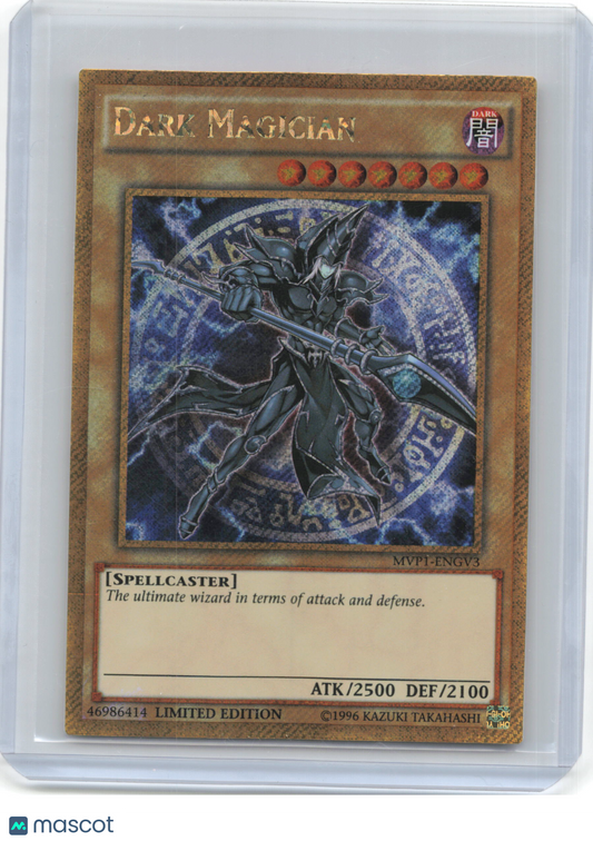 2016 Yu-Gi-Oh!—Dark Magician  #MVP1-ENGV3 (MVP1-ENG) —Gold Secret Rare Foil