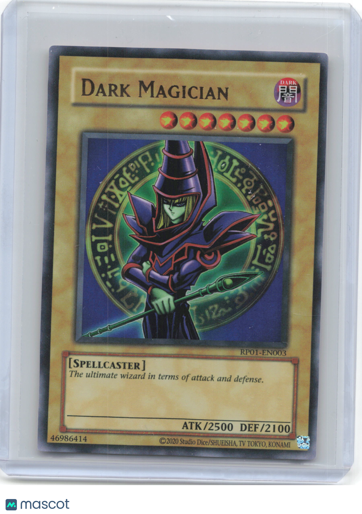 2020 Yu-Gi-Oh! TCG—Dark Magician #RP01-EN003 Retro Pack—Ultra Rare Foil