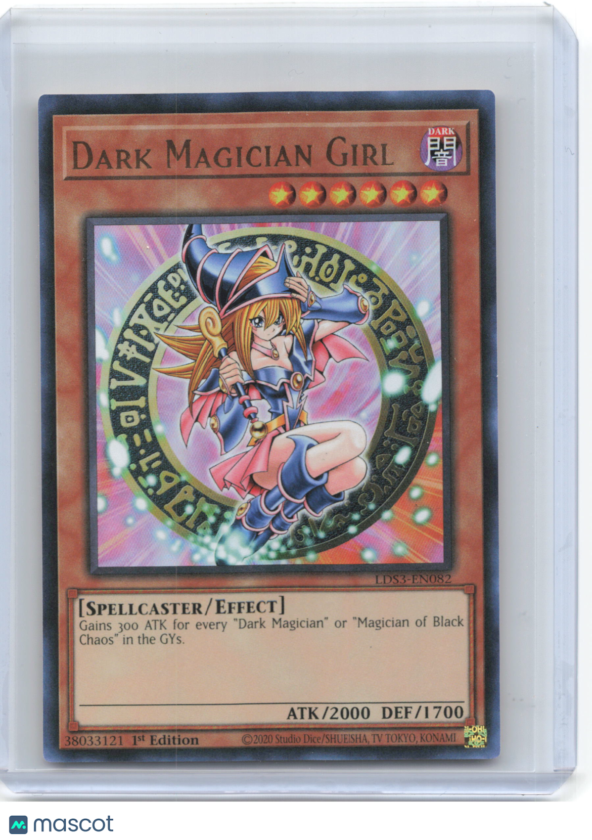 2022 Yu-Gi-Oh!—Dark Magician Girl #LDS3-EN082 (LDS3)—Ultra Rare Foil