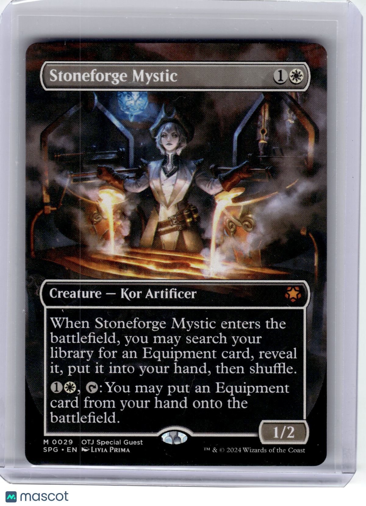 2024 MagicTG—Stoneforge Mystic #29 Special Guests—Mythic Non-Foil (Borderless)