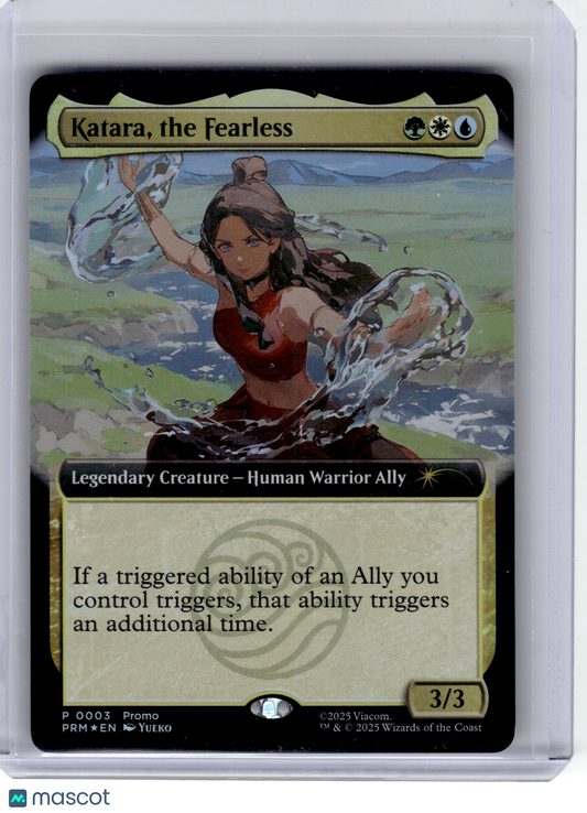 2025 MagicTG—Katara #3 Media Promos—Promo Foil (Extended Art) [Lightly Played]