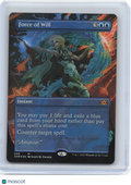 2020 Magic: TG—Force of Will (Borderless) #340 Double Masters—Mythic Foil