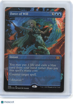 2020 Magic: TG—Force of Will (Borderless) #340 Double Masters—Mythic Foil