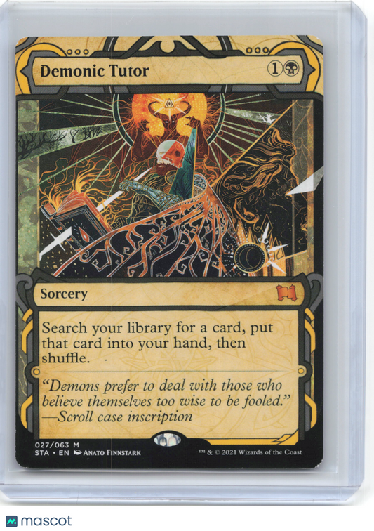 2021 Magic: The Gathering—Demonic Tutor #27 (STA)—Mythic Non-Foil