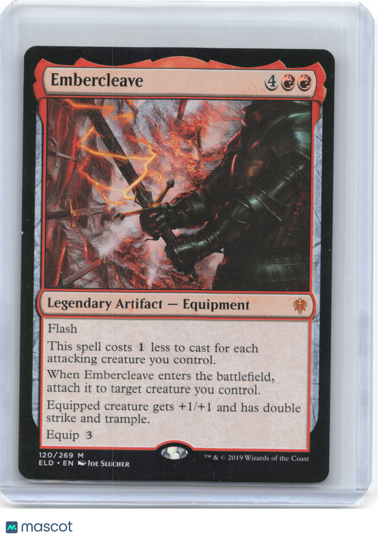 2019 Magic: The Gathering—Embercleave #120 Throne of Eldraine—Mythic Non-Foil