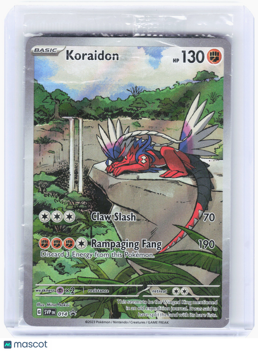 2023 Pokemon—Koraidon #014 Scarlet & Violet Promos—Foil [Sealed]