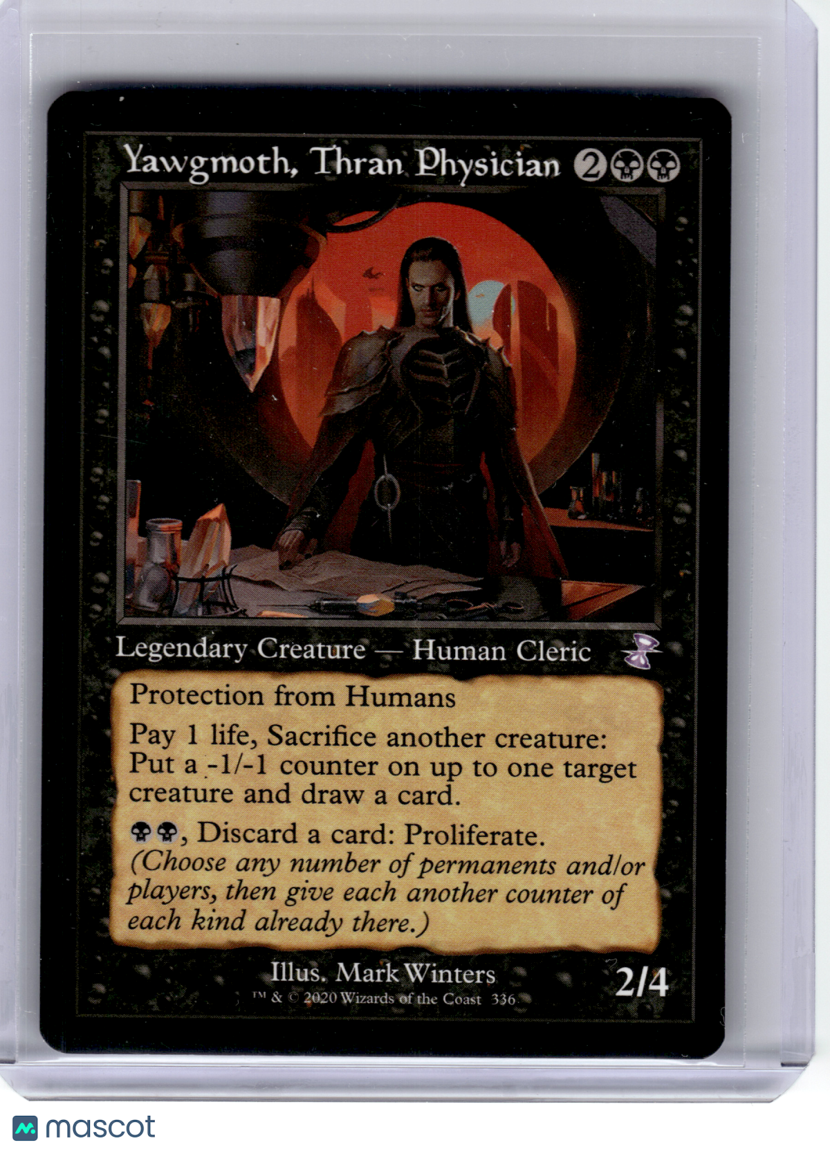 2020 Magic: TG—Yawgmoth, Thran Physician #336 Time Spiral Remastered— Non-Foil