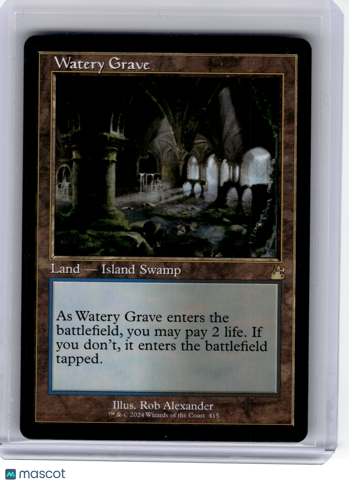 2024 Magic: The Gathering—Watery Grave #415 Ravnica Remastered—Rare Non-Foil