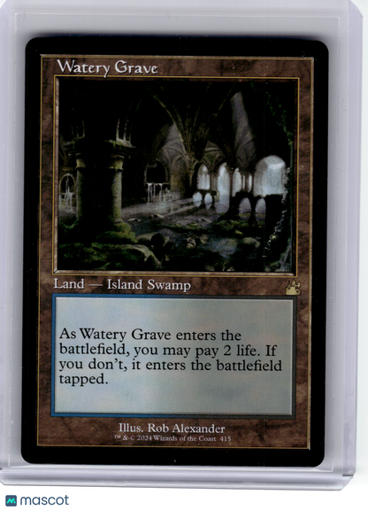 2024 Magic: The Gathering—Watery Grave #415 Ravnica Remastered—Rare Non-Foil