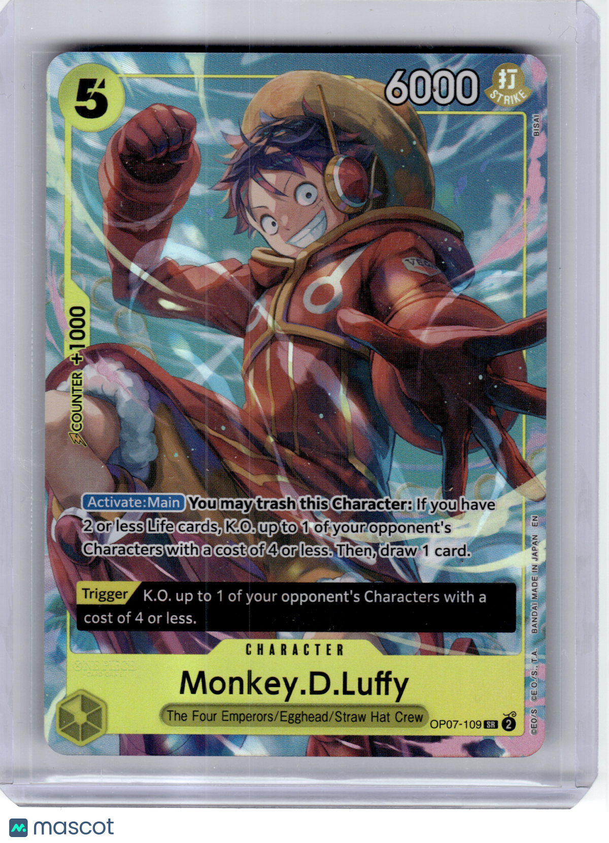 2024 One Piece—Monkey.D.Luffy #OP07-109 Illustration Box Vol.3—Super ...