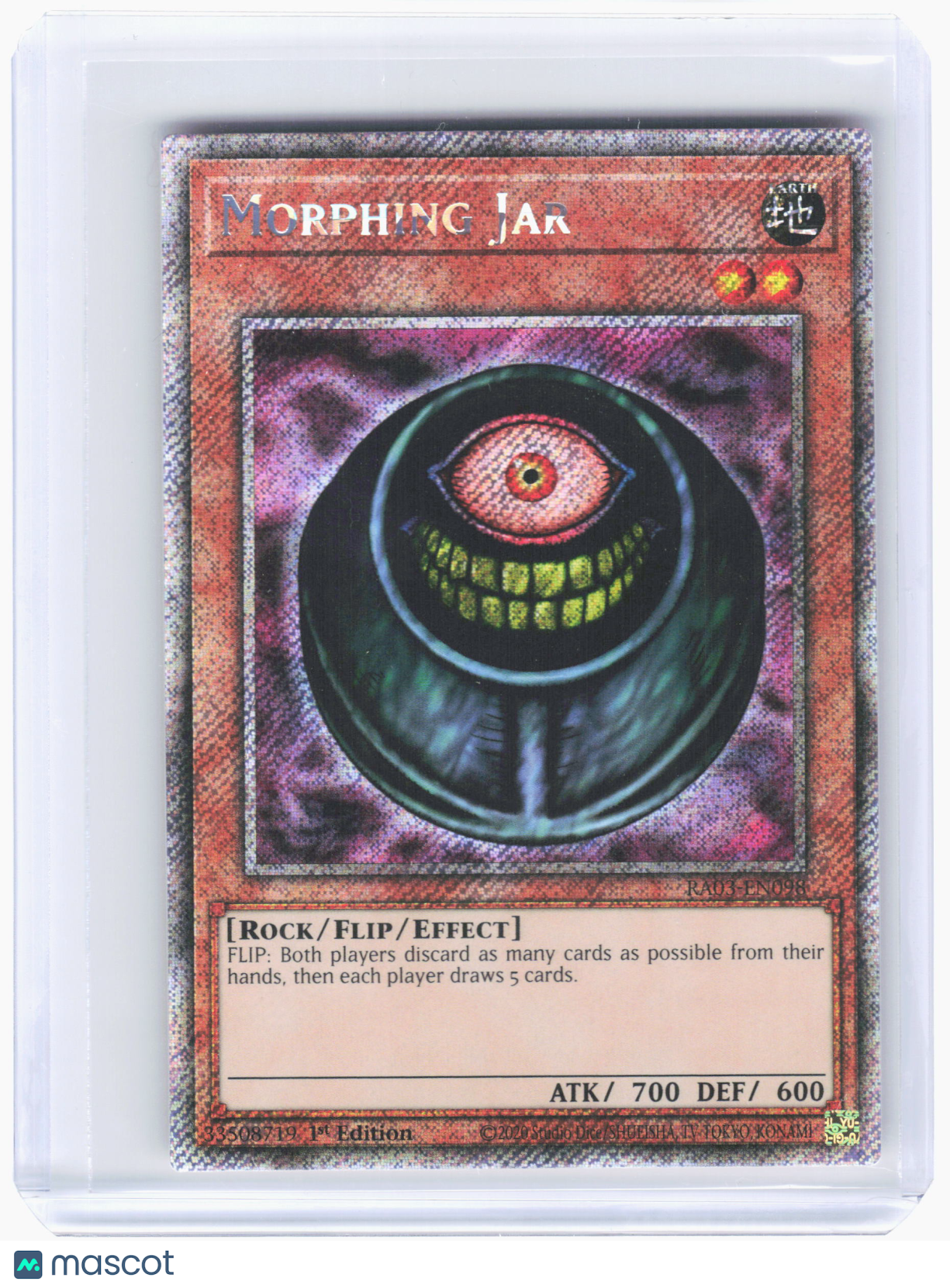 2024 Yu-Gi-Oh!—Morphing Jar #RA03-EN098 Quarter Century Bonanza—PSR (1st Ed)