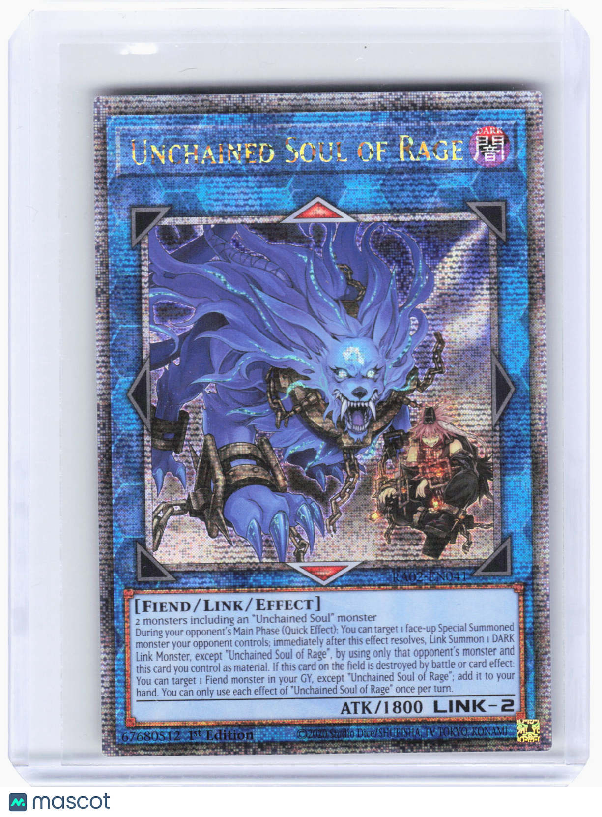 2024 YuGiOh!—Unchained Soul of Rage #RA02-EN041—Super Rare (1st Edition)