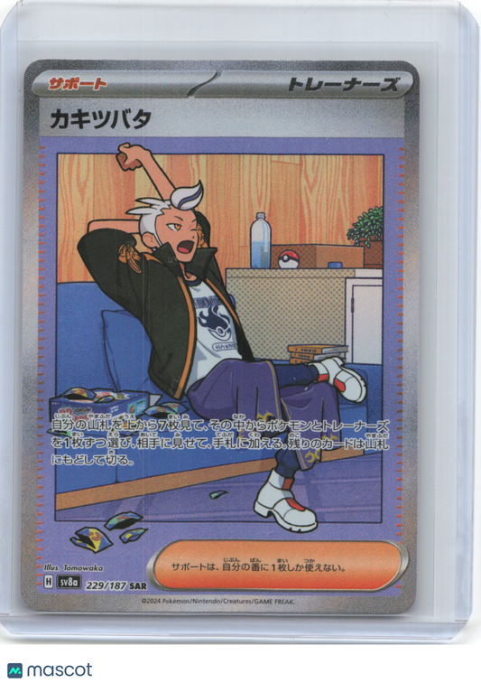 2024 Pokemon—Drayton #229/187 SV8a: Terastal Fest ex—SAR Holo Japanese
