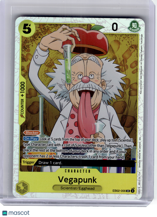 2025 One Piece—Vegapunk #EB02-056 Anime 25th Collection—Secret Rare Foil