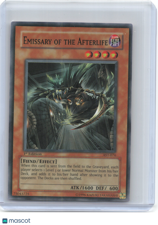 2004 Yu-Gi-Oh! TCG—Emissary of the Afterlife #AST-076—SR Foil 1st Ed (LP)