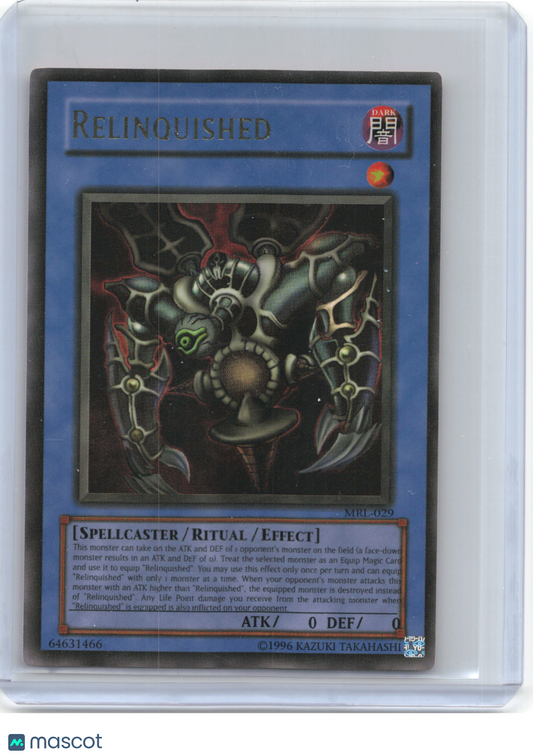 2002 Yu-Gi-Oh! TCG—Relinquished #MRL-029 Magic Ruler—Ultra Rare Foil