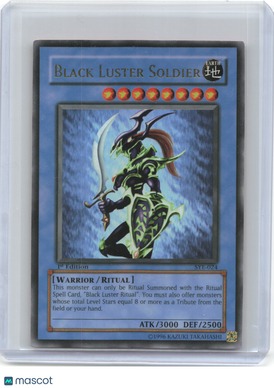 2002 Yu-Gi-Oh! TCG—Black Luster Soldier #SYE-024—UR Foil 1st Ed