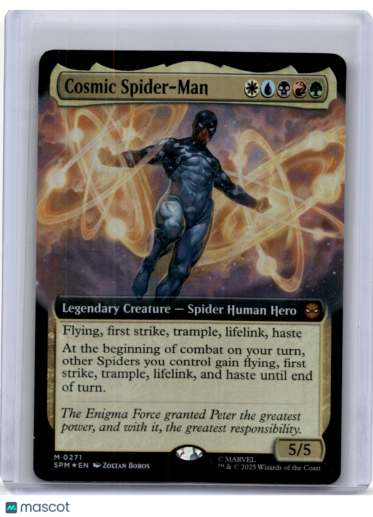 2025 Magic: The Gathering—Cosmic Spider-Man (Extended Art) #0271 SPM ...