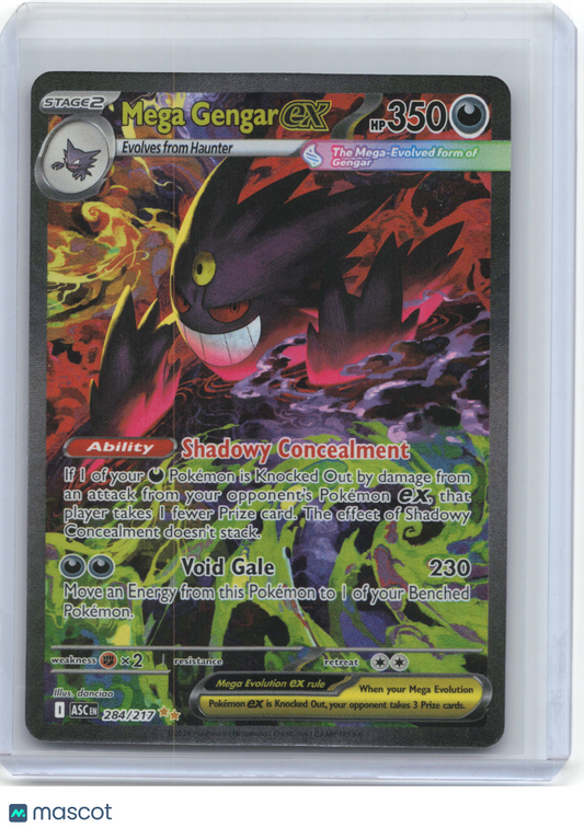 2026 Pokemon—Mega Gengar ex #284 Ascended Heroes—Special Illustration Rare Holo