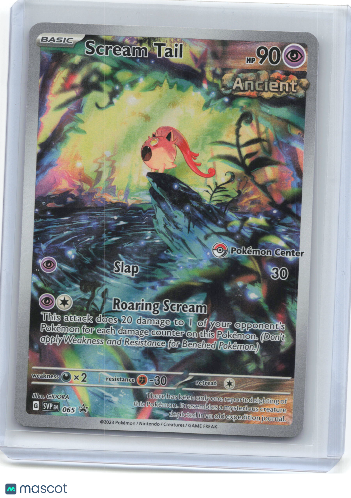 2023 Pokemon—Scream Tail (Stamped) #SVP EN 065 Scarlet & Violet Promo Cards—Foil