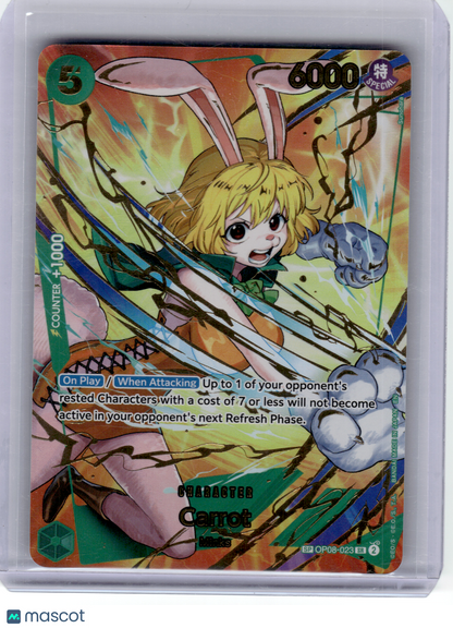 2025 One Piece—Carrot #OP08-023 Premium Booster -The Best- Vol. 2—Special Rare