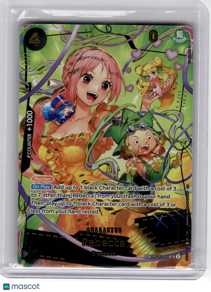 2025 One Piece—Rebecca #OP05-091 Premium Booster -The Best- Vol. 2—Special Rare