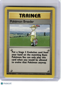 1999 Pokemon—Pokemon Breeder #76/102 Base Set—Rare Non-Holo