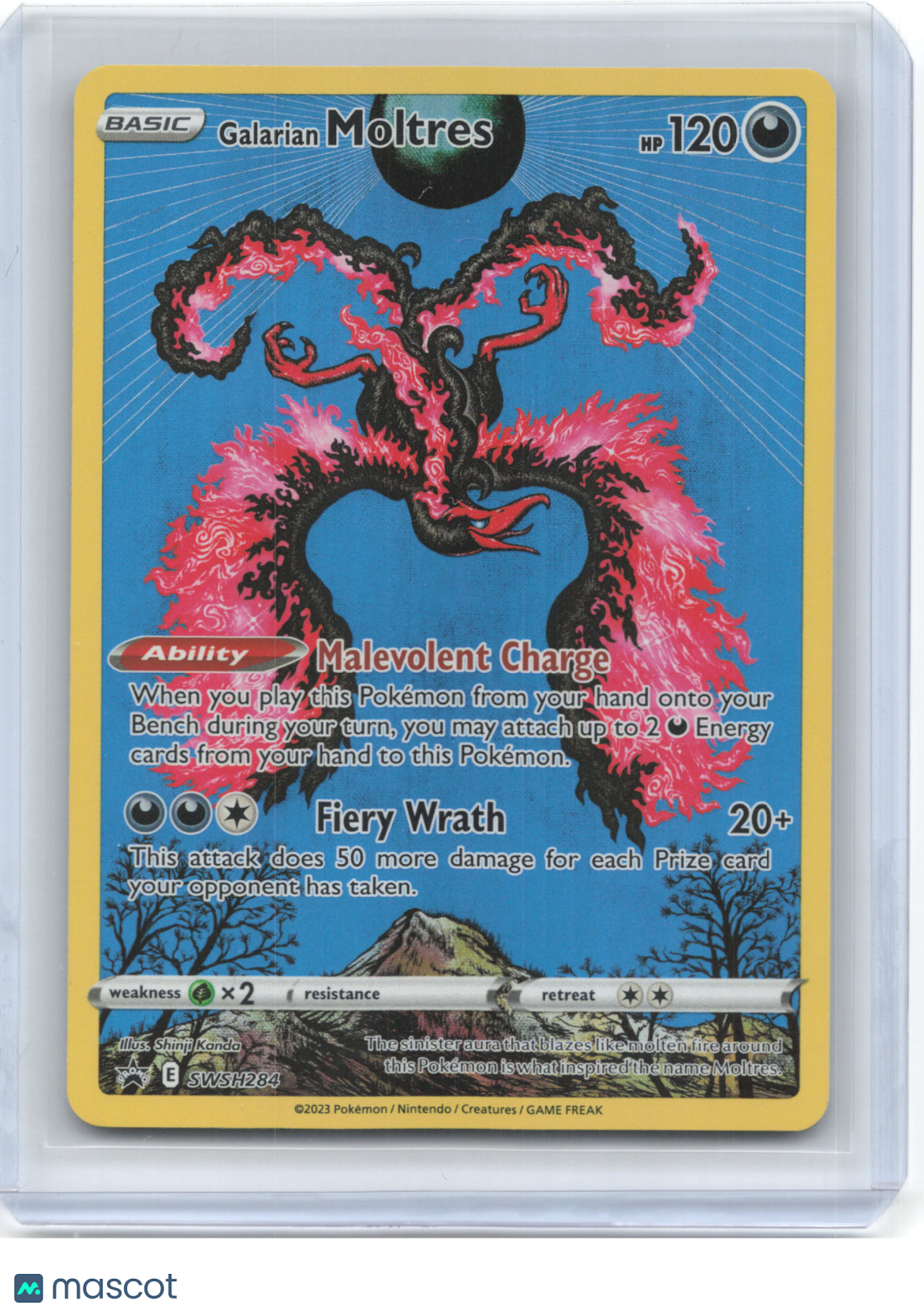 2023 Pokemon—Galarian Moltres #SWSH284 Sword & Shield Promo Cards—BSP Foil