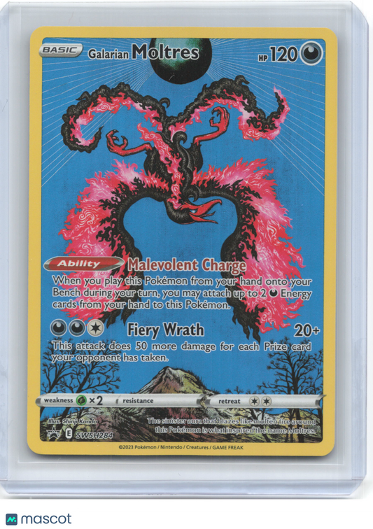 2023 Pokemon—Galarian Moltres #SWSH284 Sword & Shield Promo Cards—BSP Foil