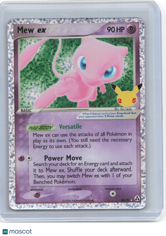 2021 Pokemon—Mew EX #88/92 Celebrations: Classic Collection—Foil