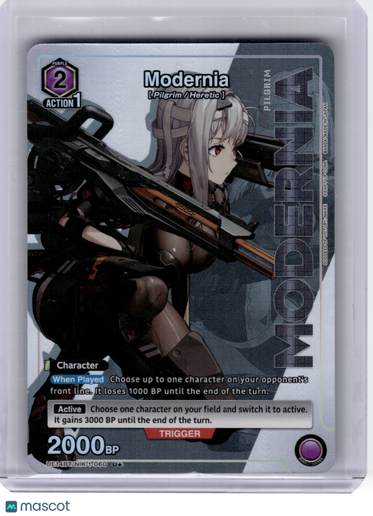 2023 Union Arena—Modernia UE14BT/NIK-1-060 GODDESS OF VICTORY: NIKKE—1-Star Foil