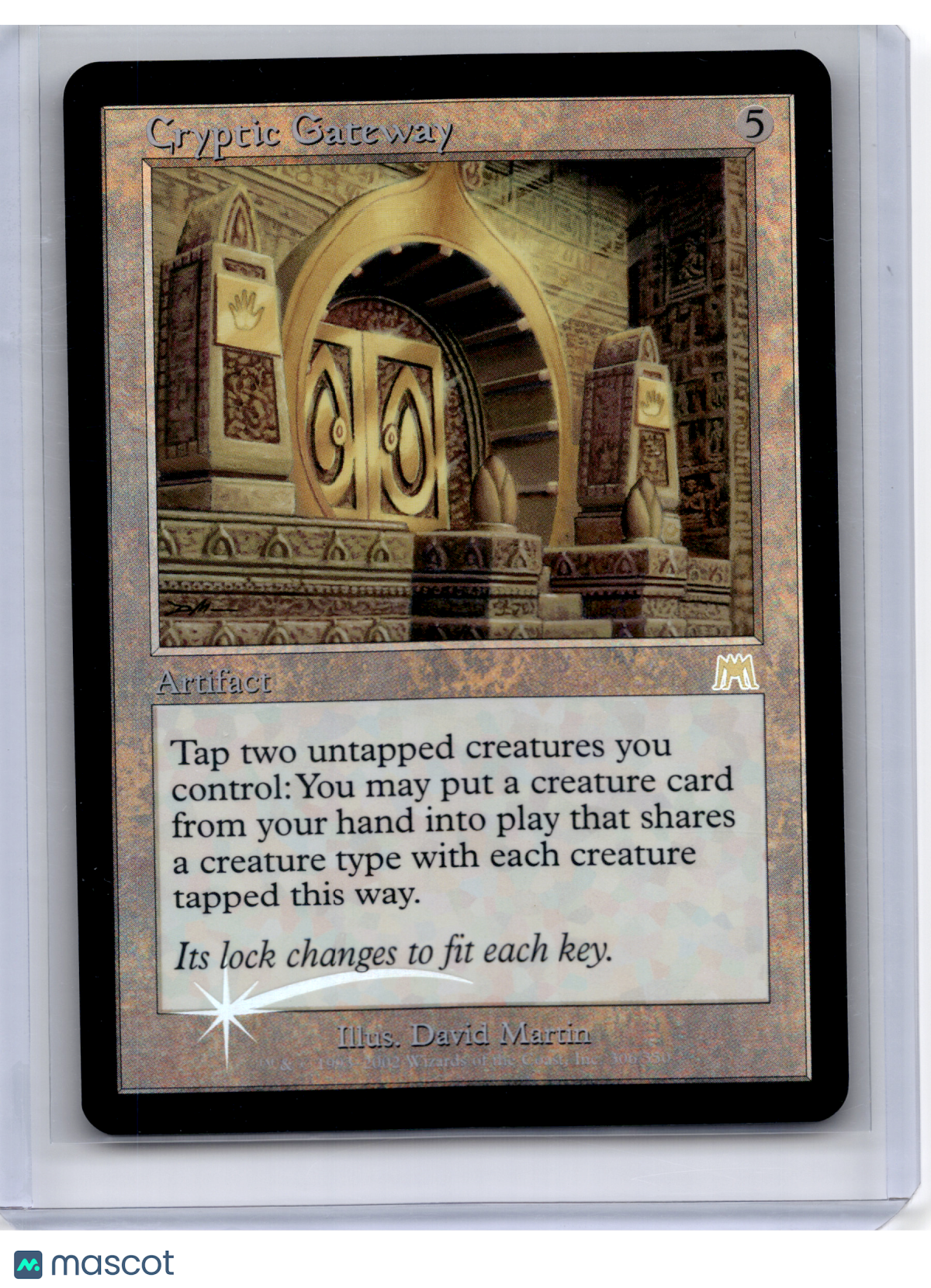 2002 Magic: The Gathering—Cryptic Gateway #306 Onslaught—Rare Foil