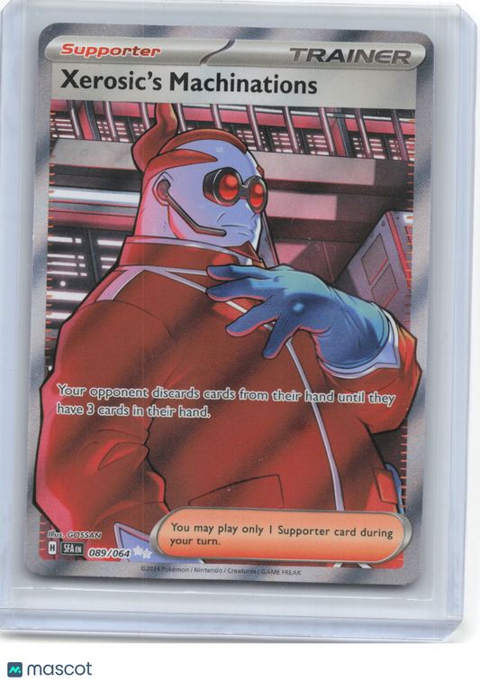 2024 Pokemon—Xerosic's Machinations #89/64 Shrouded Fable—Ultra Rare Foil