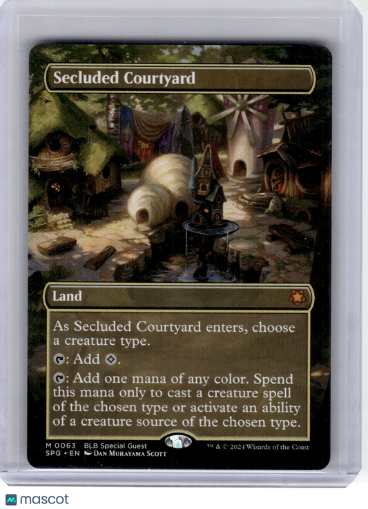 2024 Magic: The Gathering—Secluded Courtyard #63 Special Guests—Mythic Non-Foil